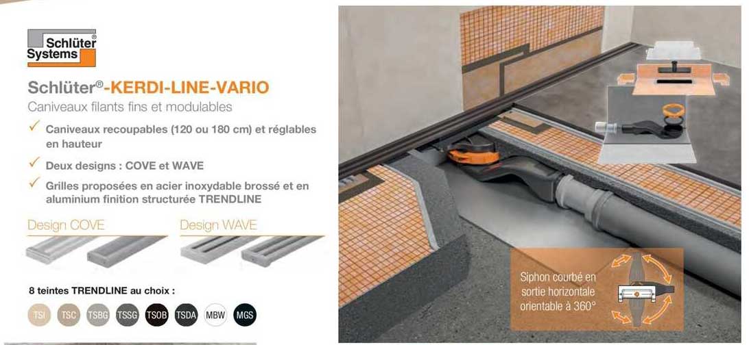 schlüter - kerdi-line-vario