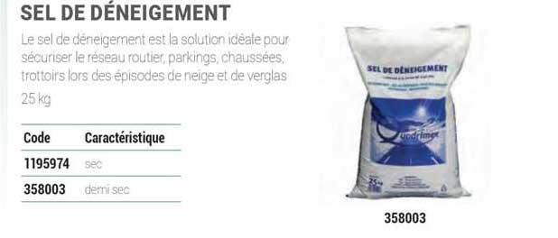 Sel De Déneigement