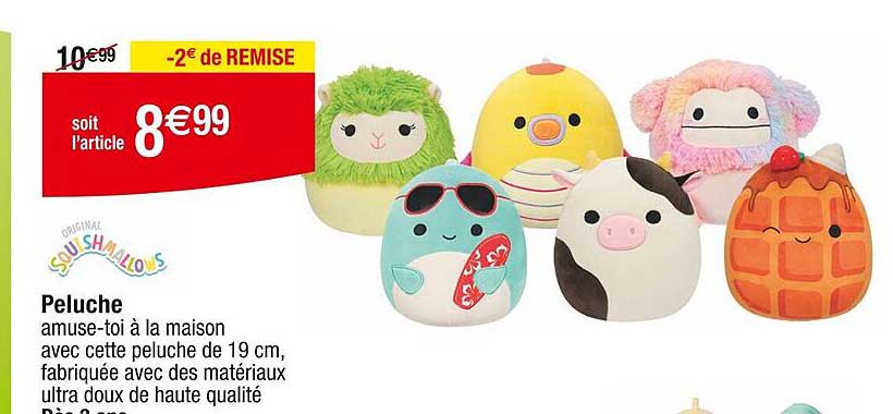 Squishmallows Peluche