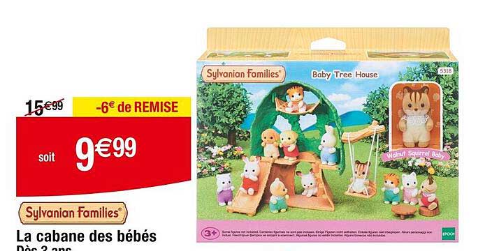 Sylvanian Families La Cabane Des Bébés