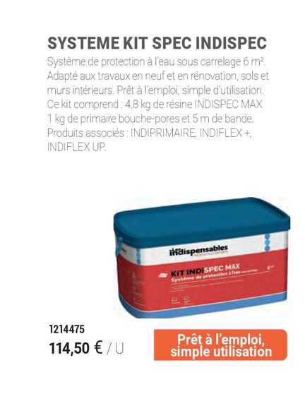 Système Kit Spec Indispec