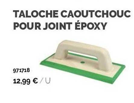 taloche caoutchouc pour joint époxy
