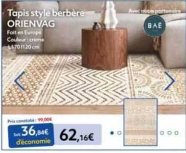 Tapis Style Berbère Orienvag
