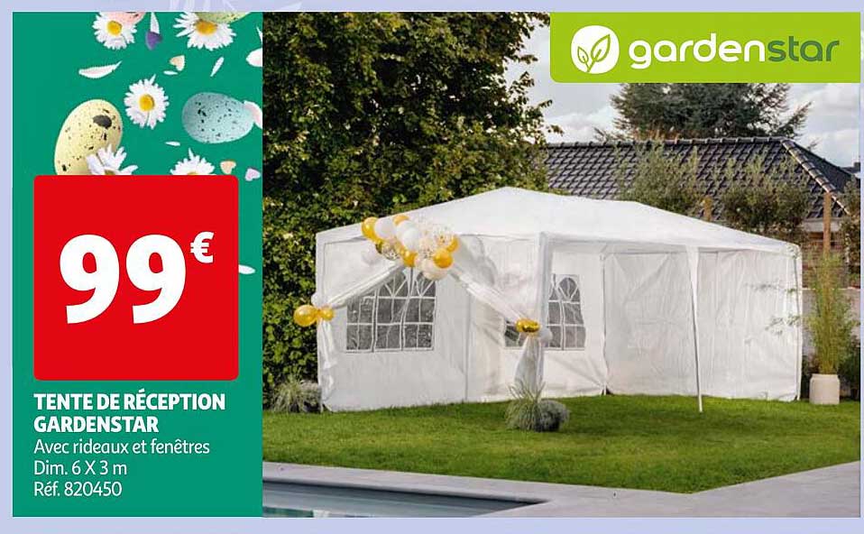 Tente De Réception Gardenstar