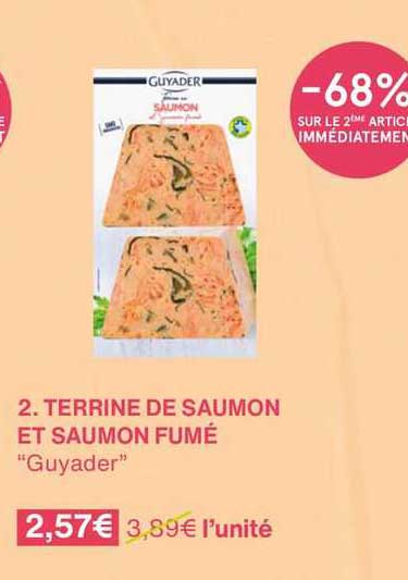 Terrien De Saumon Et Saumon Fumé "guyader"