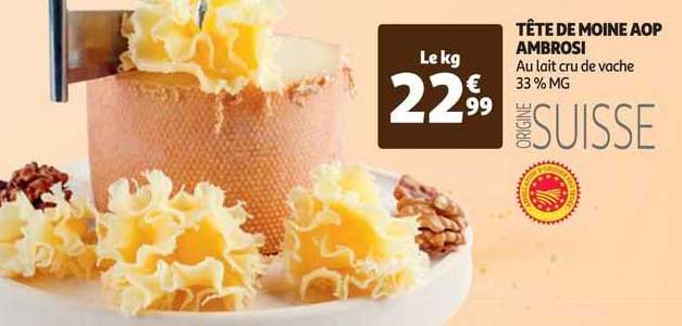 tête de moine aop ambrosi