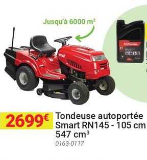 Tondeuse Autoportée Smart Rn 145