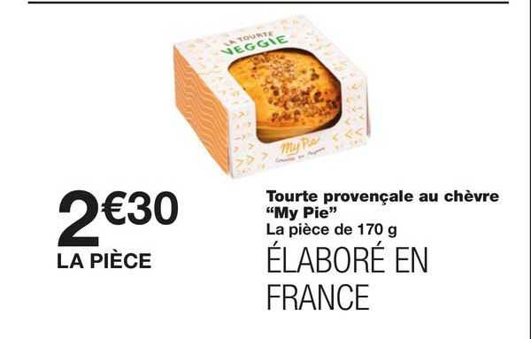 tourte provençale au chèvre "my pie"