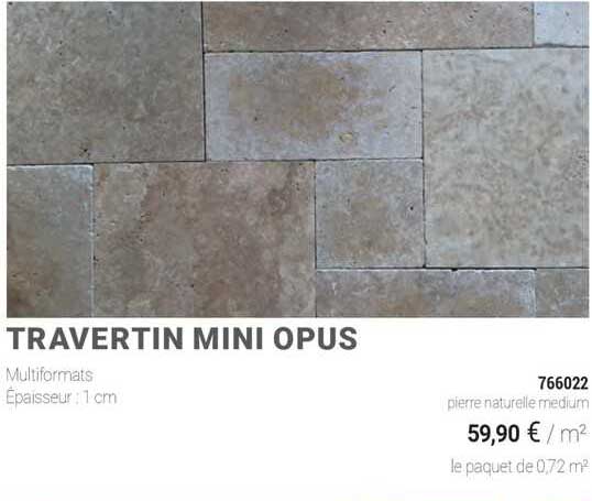 travertin mini opus