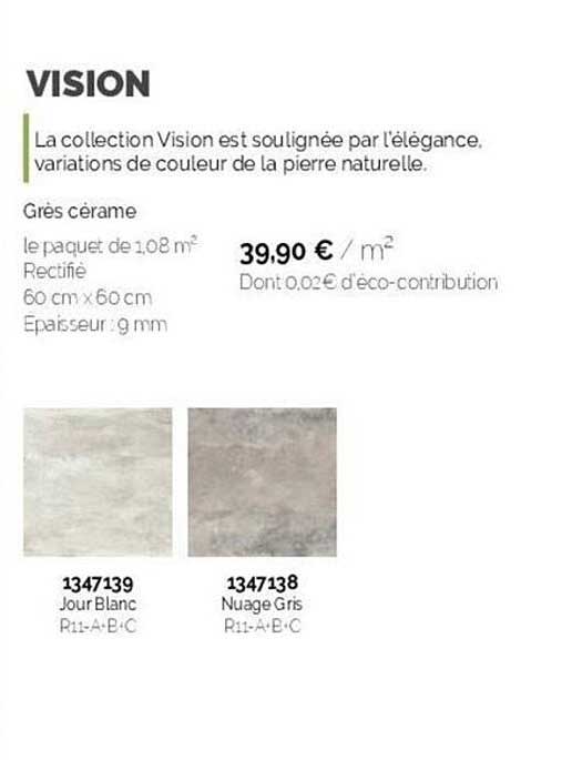 vision grès cérame