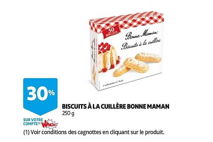 biscuits à la cuillère bonne maman