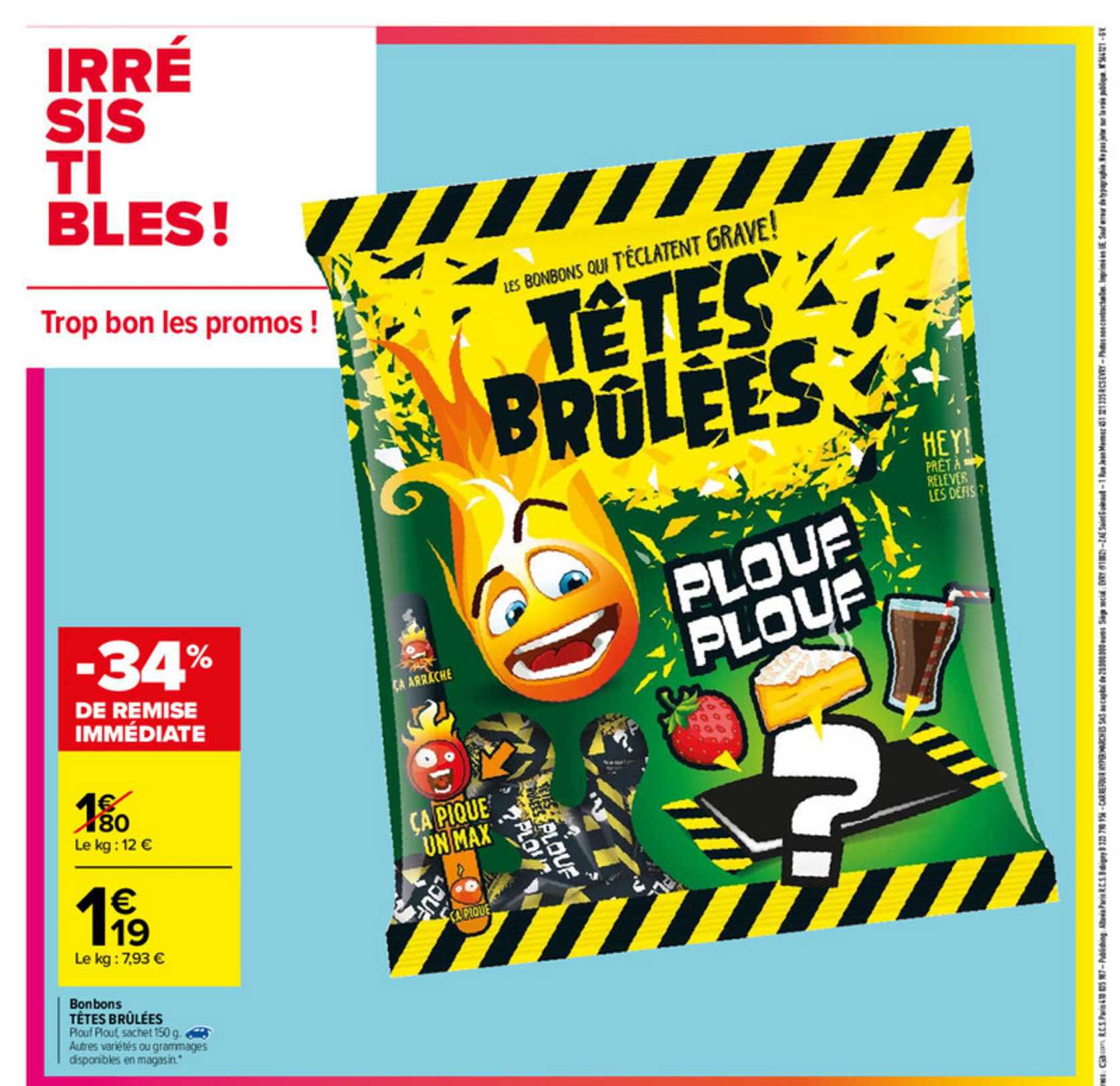 Bonbons Têtes Brûlées