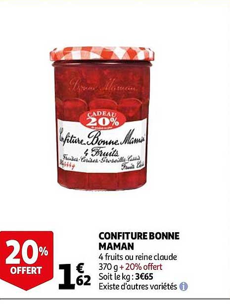 confiture bonne maman