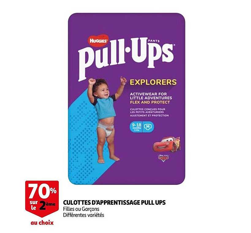 culottes d'apprentissage pull ups