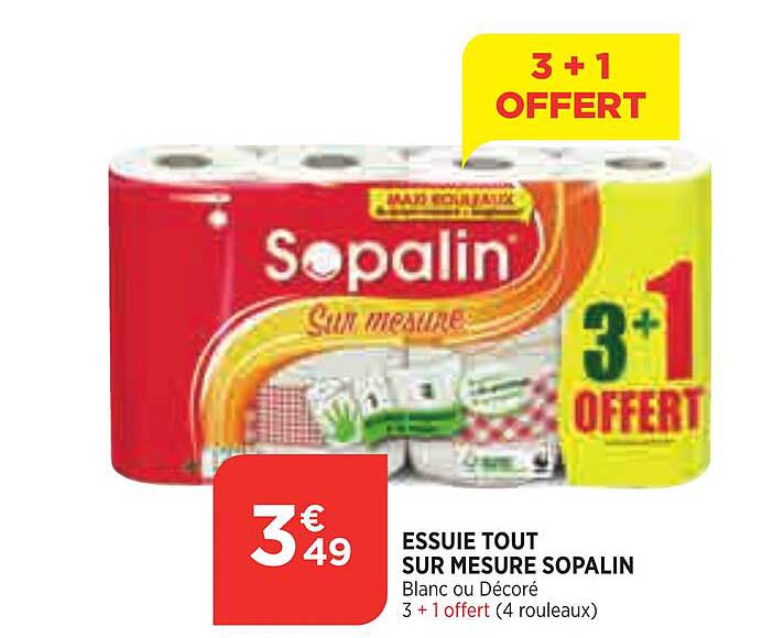essuie tout sur mesure sopalin