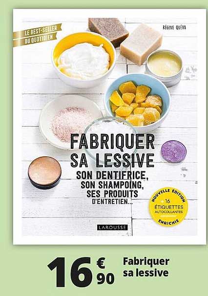 fabriquer sa lessive