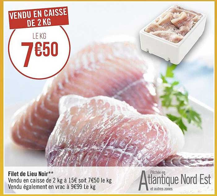 Filet De Lieu Noir