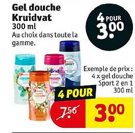 Gel Douche Kruidvat