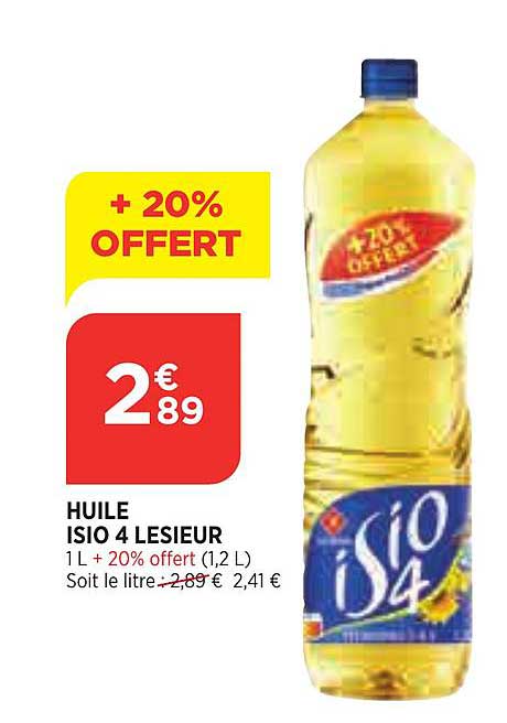 Huile Isio 4 Lesieur