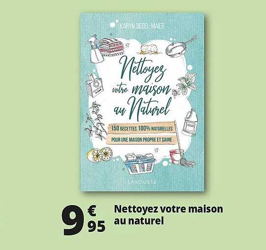 nettoyez votre maison au naturel