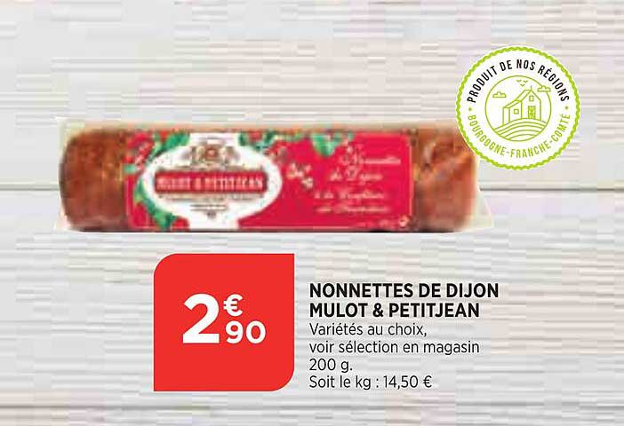 nonnettes de dijon mulot & petitjean