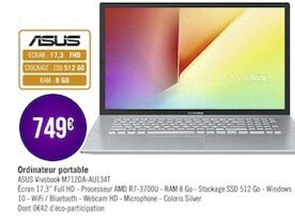 Ordinateur Portable Asus