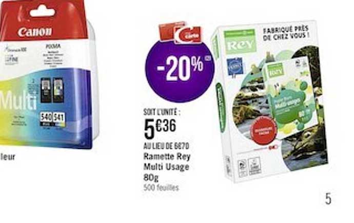 Ramette Rey Multi Usage 80 G