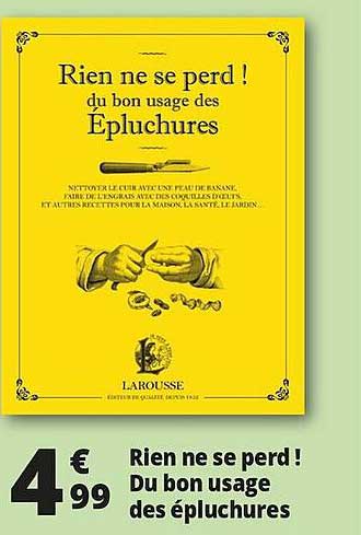 rien ne se perd ! du bon usage des épluchures