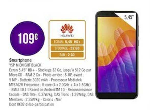 smartphone y5p huawei