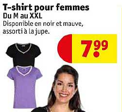T-shirt Pour Femmes