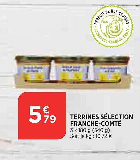 Terrines Sélection Franche-comté