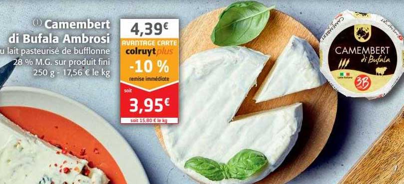 Camembert Di Bufala Ambrosi