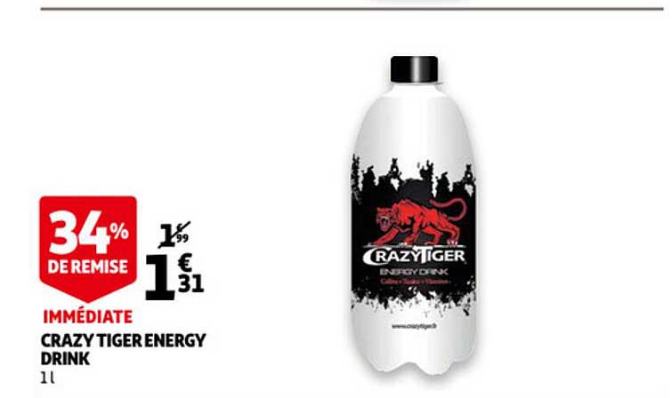 crazy tiger energy drink