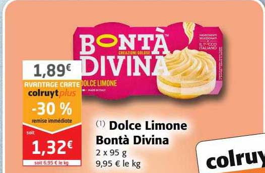 dolce limone bontà divina