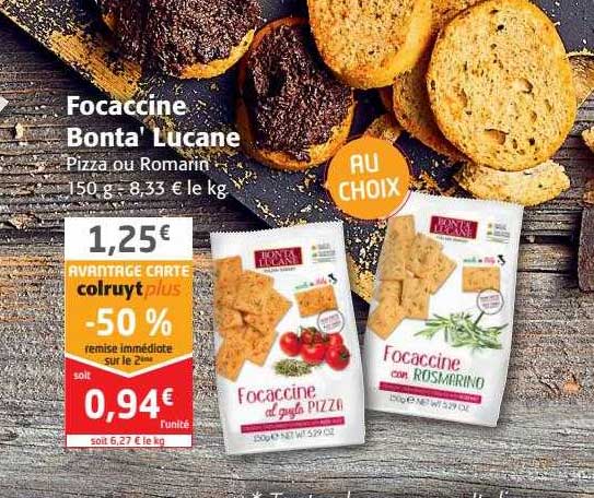 Focaccine Bonta' Lucane
