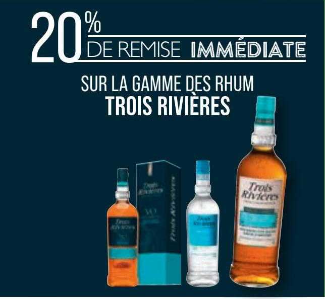 la gamme des rhum trois rivières