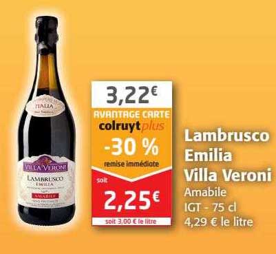 lambrusco emilia villa veroni