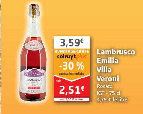 lambrusco emilia villa veroni