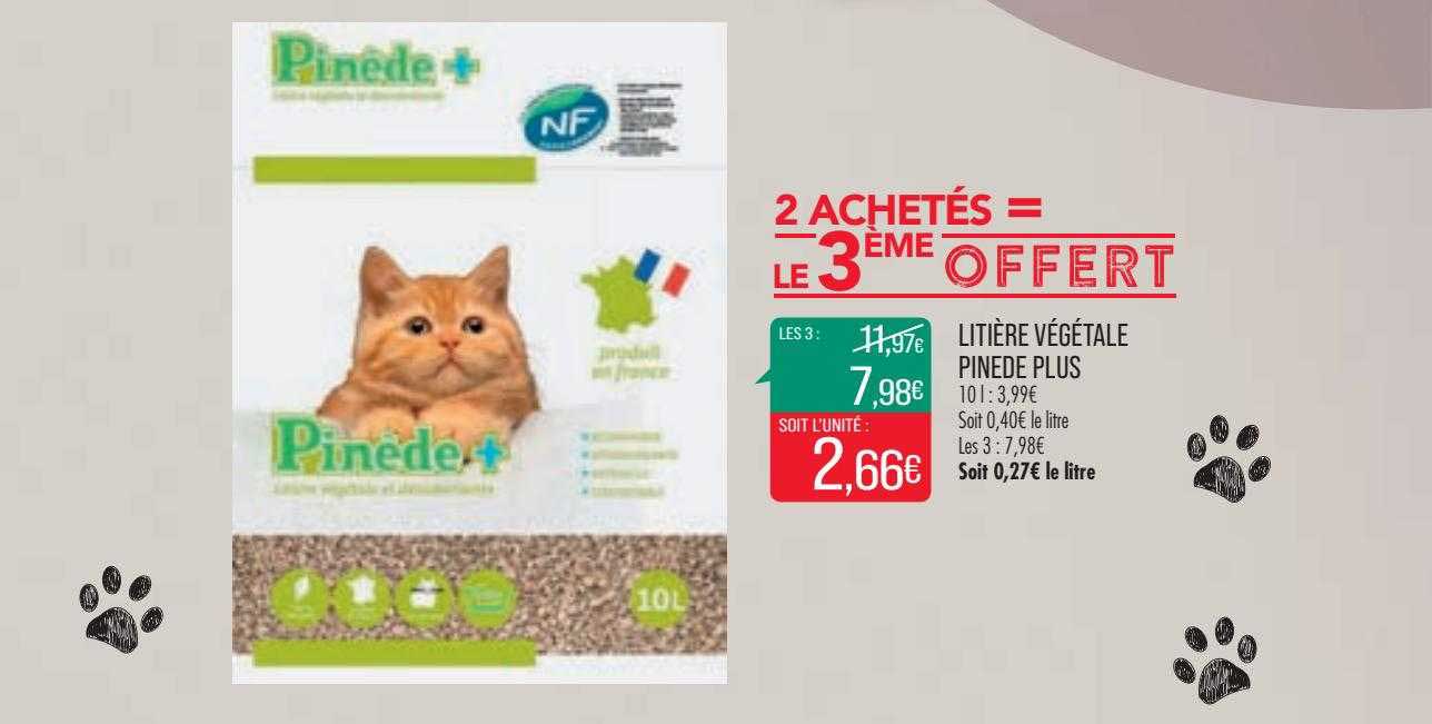 Litière Végétale Pinede Plus