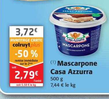 mascarpone casa azzurra