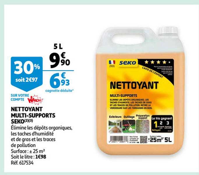 nettoyant multi-supports seko