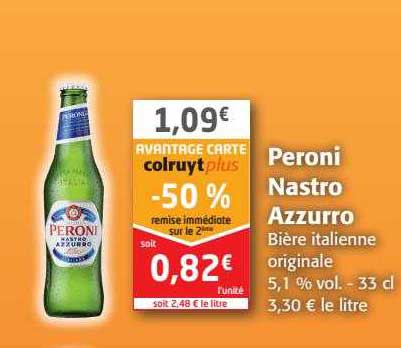 peroni nastro azzurro