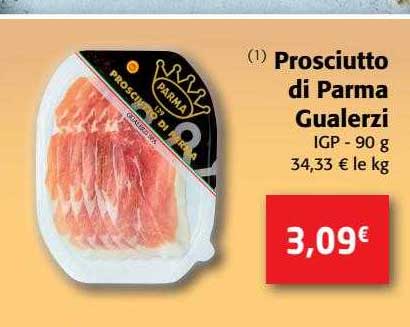 prosciutto di parma gualerzi