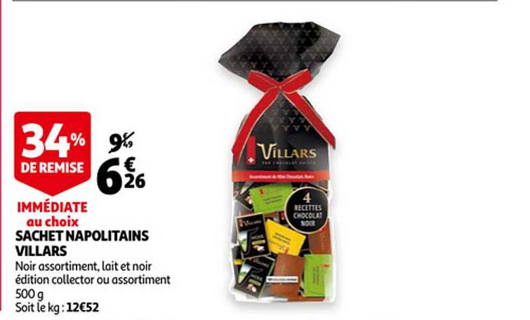 Sachet Napolitains Villars