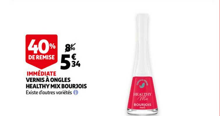 vernis à ongles healthy mix bourjois