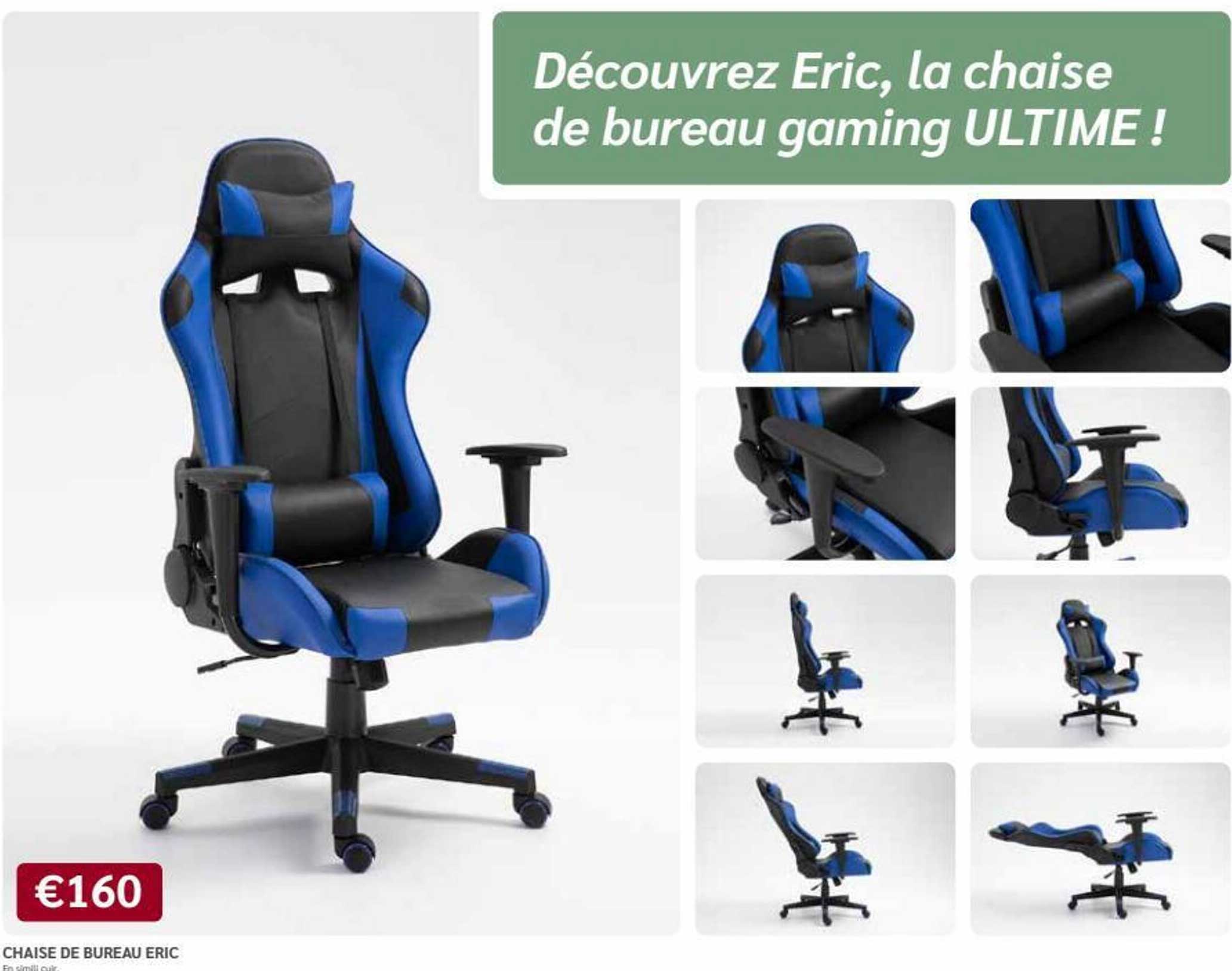 chaise de bureau eric