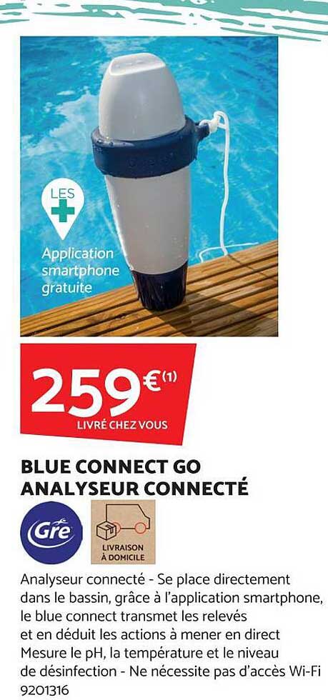blue connect go analyseur connecté gré