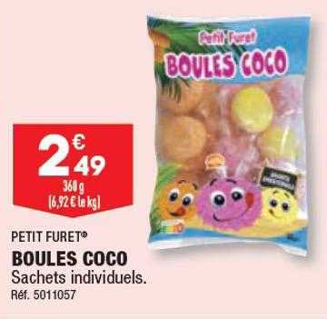 boules coco petit furet