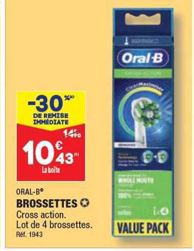 brossettes oral-b