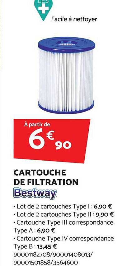 Cartouche De Filtration Bestway